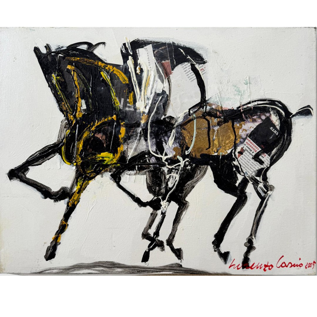 Coppia di Cavalli Innamorati